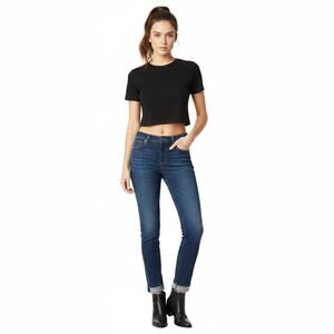 Rag & Bone Ankle-Length Low-Rise Jeans — Size 25